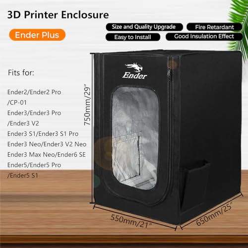 Cregrant3D Ender Plus Fireproof Dustproof 3D Printer Enclosure - Image 3