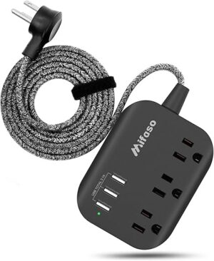 Mifaso Cruise Ship Power Strip With USB