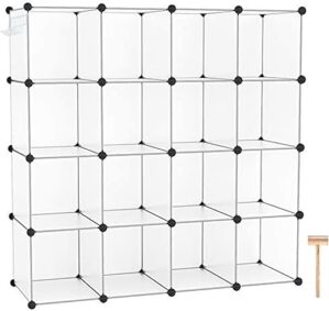 C&AHOME Cube Storage Organizer, 16-Cube Shelves