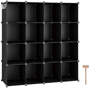 C&AHOME Cube Storage Organizer, 16-Cube Shelves Units