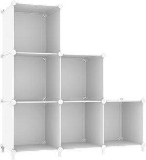 AWTATOS Cube Storage Organizer, 6 Cube Shelves