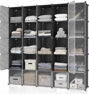 MAGINELS Cube Storage Organizer, Portable Plastic Cabinet