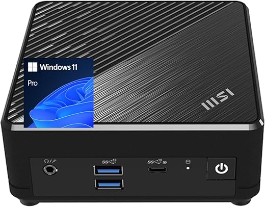 msi Cubi B0A9 Business Mini Desktop, Intel N200
