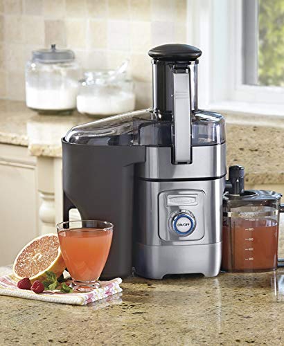Cuisinart Die-Cast Juice Extractor, CJE-1000P1, Silver/Black - Image 4