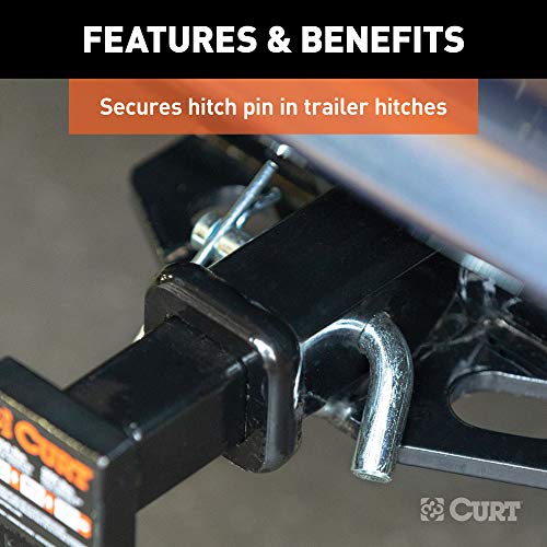CURT Trailer Hitch Clips, 1/2 Or 5/8-Inch Pins - Image 4