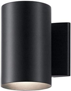 Kichler Cylinders 7″ Outdoor Wall Sconce, 9234BK