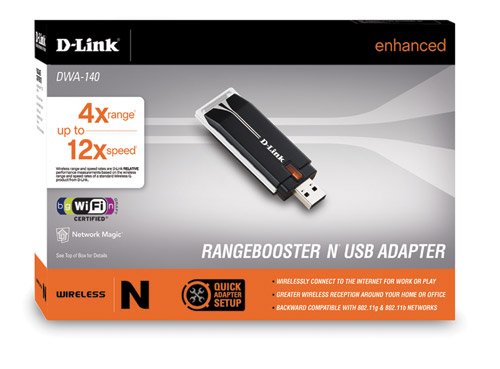 D-Link RangeBooster 802.11n Wireless USB Adapter - Image 4