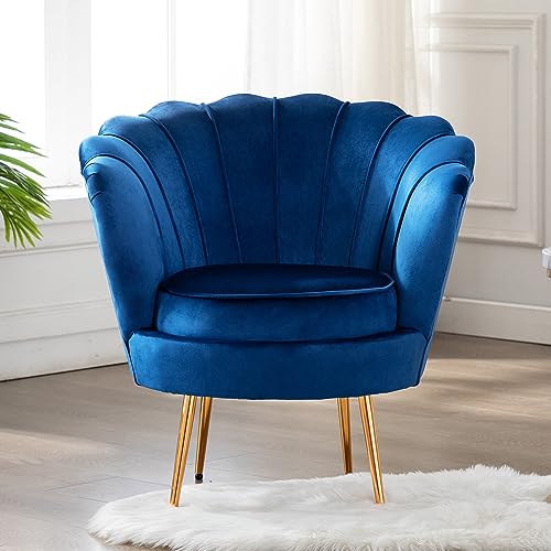 DAGONHIL Mid Century Modern Velvet Accent Chair - Image 2