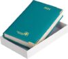 POPRUN Daily Planner 2024, Vegan Leather Hardcover