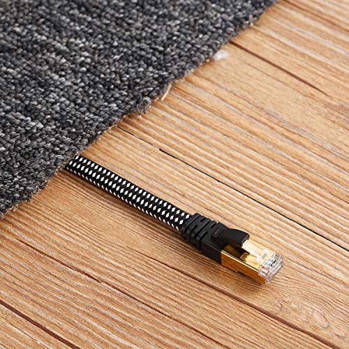 DanYee Cat 8 Nylon Braided Ethernet Cable 10ft - Image 4