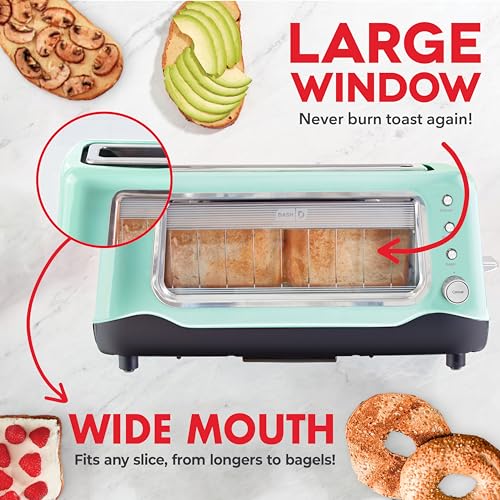 DASH Clear View Toaster With 7 Browning Levels - Image 2