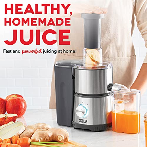 DASH Compact Centrifugal Juicer, 2-Speed, Cool Grey - Image 2
