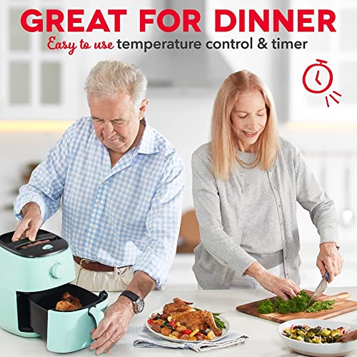 DASH Tasti-Crisp Electric Air Fryer, Aqua - Image 4