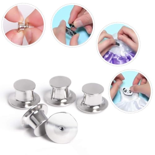 DECYOOL Metal Pin Backs Locking Clasp - Image 4