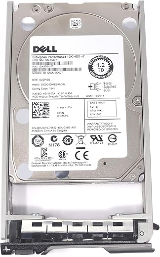 Dell Dell 1.2TB 10K SAS Hard Drive ST1200MM0007