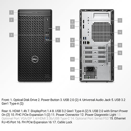 Dell OptiPlex 3000 Tower Desktop, Intel i9, 64GB RAM - Image 5