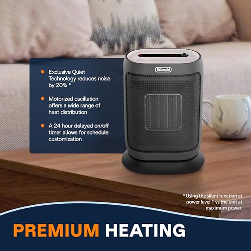 De'Longhi Compact Digital Ceramic Heater - Image 2