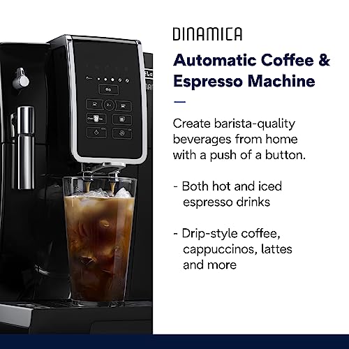 De'Longhi Dinamica Automatic Espresso Machine, Black - Image 2