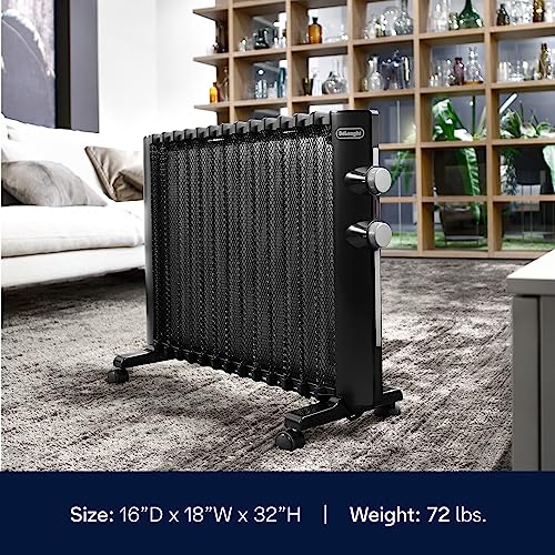 De'Longhi Mica Panel Space Heater, 1500W, Adjustable Thermostat - Image 5