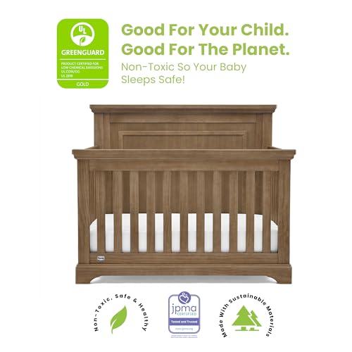 Delta Children Simmons Kids Paloma 4-in-1 Convertible Crib - Image 3
