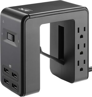 APC Desk Mount Surge Protector PE6U4
