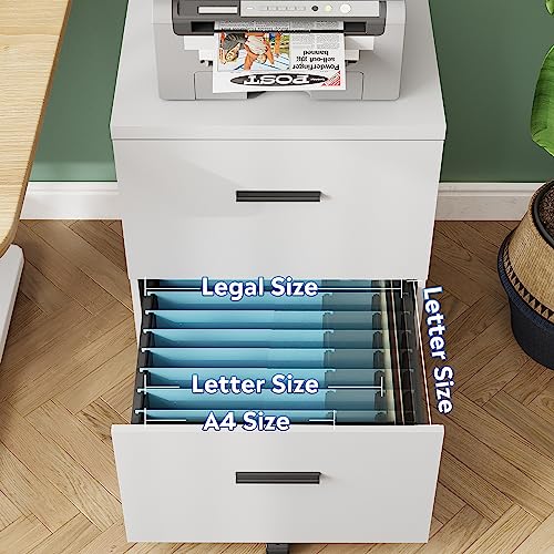 DEVAISE Wood Vertical File Cabinet - Image 5