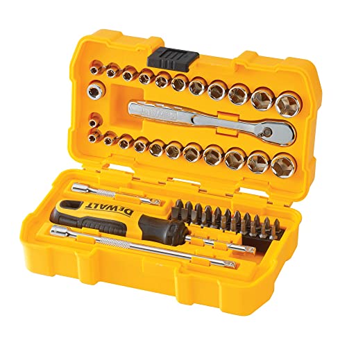 DEWALT Mechanics Tool Set, 1/4 Inch Drive (DWMT81610T) - Image 2