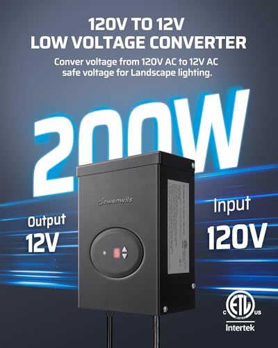 DEWENWILS 200W Low Voltage Landscape Transformer - Image 2