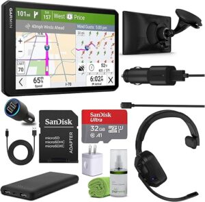 Garmin Dezl OTR720 GPS Truck Navigator Bundle