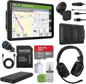 Garmin Dezl OTR820 GPS Truck Navigator Bundle