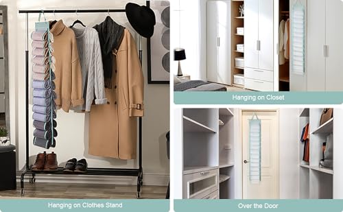 DHSFKBE Hanging Closet Organizer With 26 Compartments - Image 3