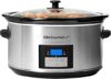 Elite Gourmet Digital Programmable Slow Cooker, 8.5 Quart