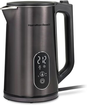 Hamilton Beach Digital Temperature Control Electric Kettle, 1.7L