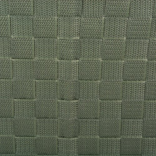 DII Woven Nylon Trapezoid Storage Bin, Olive - Image 4