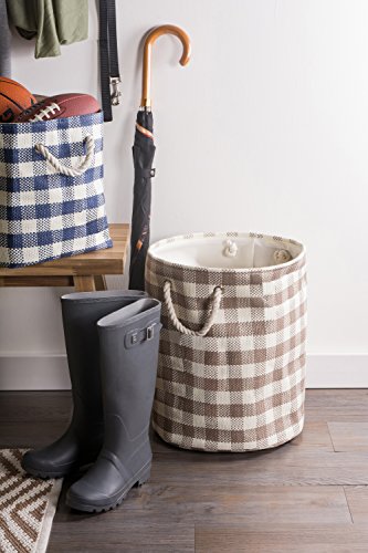 DII Woven Paper Storage Bin, Medium Round - Image 5