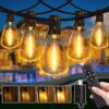 Guhope Dimmable Outdoor String Lights, 100 FT