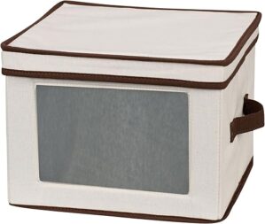Household Essentials Dinnerware Storage Box With Lid