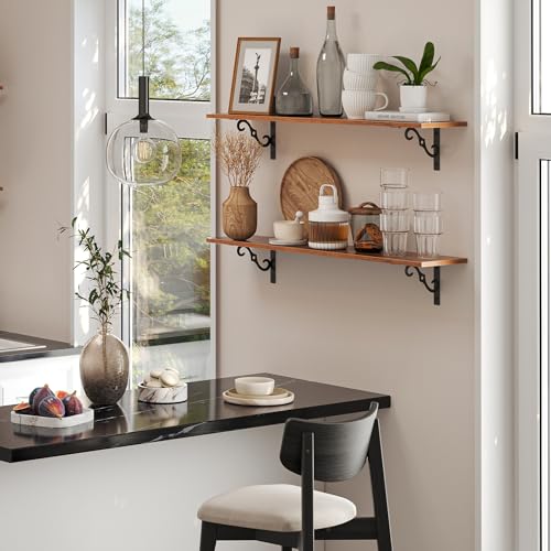 DINZI LVJ 31.5 Inch Large Floating Shelves Set - Image 2