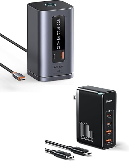 Baseus Docking Station, 11 in 1, 4K HDMI