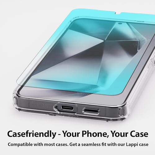 DOME GLASS Whitestone Screen Protector For Galaxy S24 - 2 Pack - Image 3