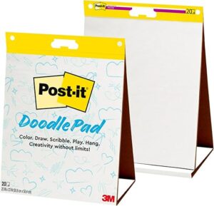 Post-it Doodle Pad Tabletop Easel, 563R-DP