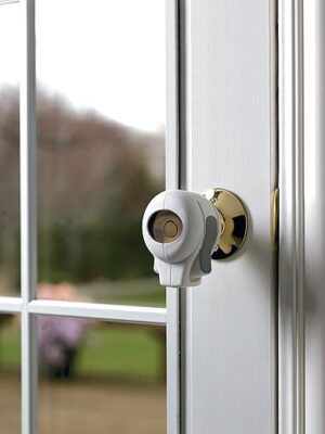 KidCo Door Knob Lock, White, 2 Count