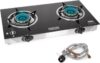 XtremepowerUS Double Burner Stove With Auto Ignition