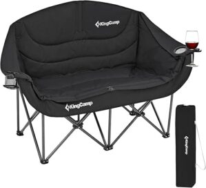 KingCamp Double Camping Chair Oversized Loveseat