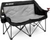 Huskfirm Double Camping Chair Oversized Loveseat Portable
