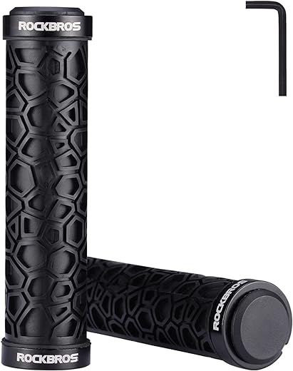 ROCKBROS Double Lock-On Non-Slip Bike Grips 22.2mm