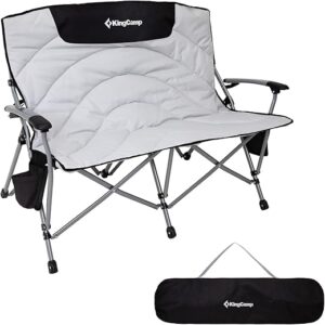 KingCamp Double Outdoor Folding Loveseat Chair