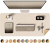YSAGi Double-Sided Desk Pad, Leather Mat