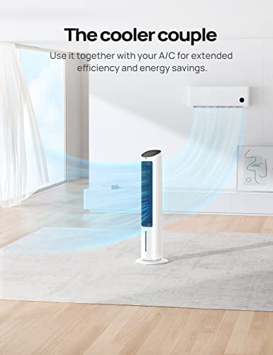 Dreo Evaporative Air Cooler, 40β Oscillating Fan - Image 3