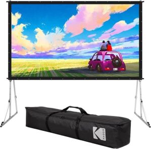 KODAK Dual Projector Screen With Stand
